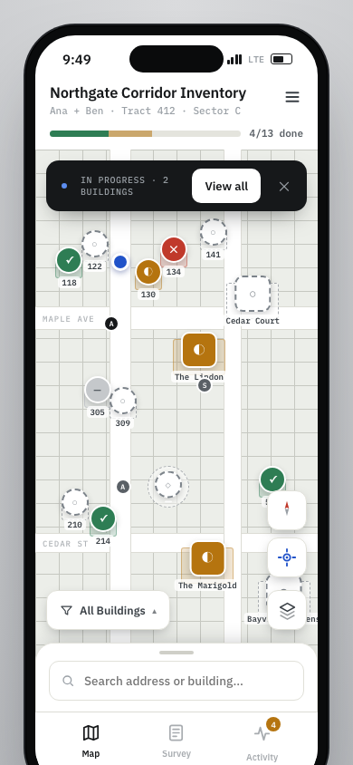 July 3 prototype compact map shell